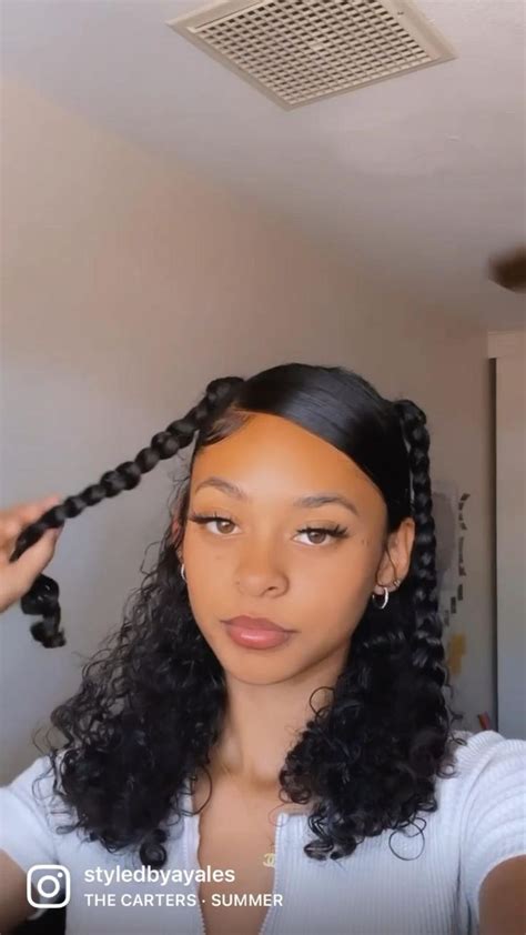 Hairdos For Curly Hair Slick Hairstyles Baddie Hairstyles Black Girl