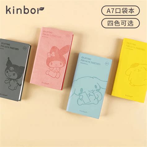 Kinbor K K Cep Kitab A7 Mini Kawaii Karikat R Bloknotlar Ve Dergiler El