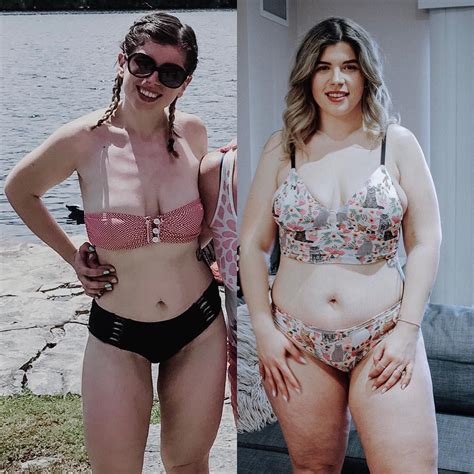 Models Who Gained Weight Are Sharing Before And After Pics To Promote
