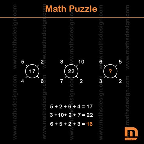 One way to think about a puzzle is as a game that a person plays against themselves. Math Puzzle - Math Puzzle with answer - Math Puzzles 130