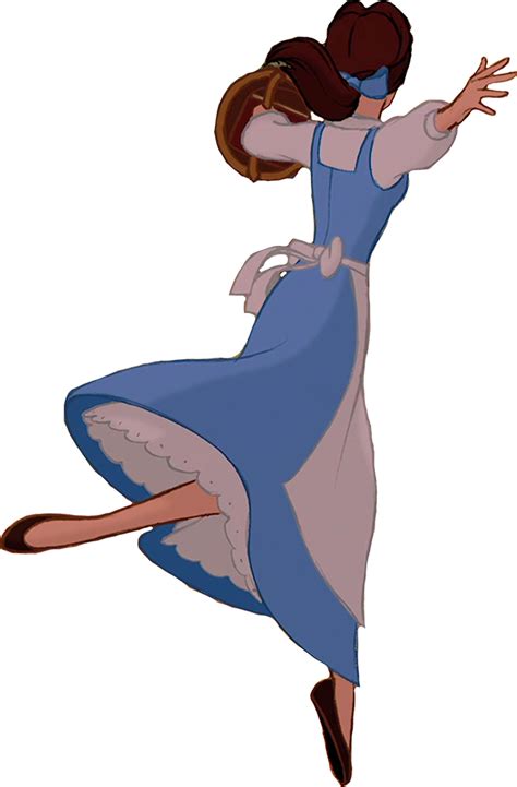 Princess Belle Leaping Vector By Homersimpson1983 On Deviantart