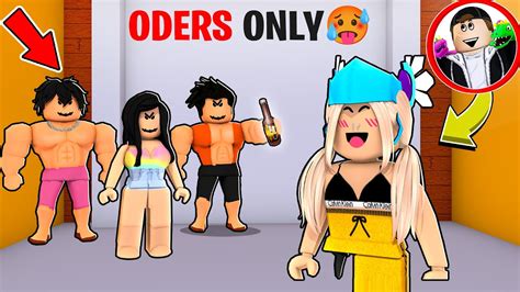 Roblox But I Find Oders Only Party So I Went Undercover Youtube