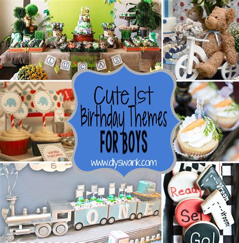 1 Year Old Boy Birthday Party Ideas Examples And Forms