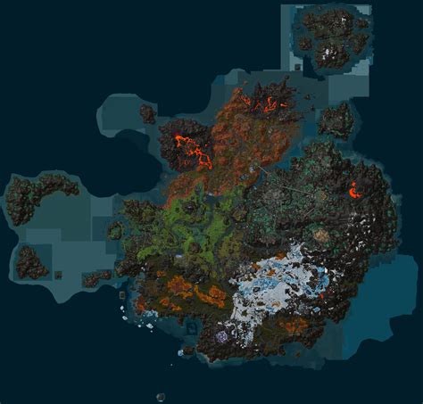 Dragon Isles Minimap In Dragonflight Explore The Full Minimap Of The