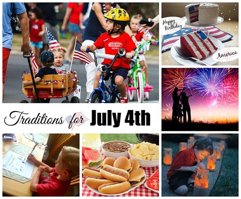 July 4th Traditions Celebrating Holidays