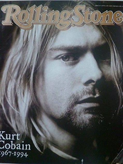 Nirvanas Kurt Cobain June 1994 Rolling Stone Cover Mini Poster Rolling Stones Rolling
