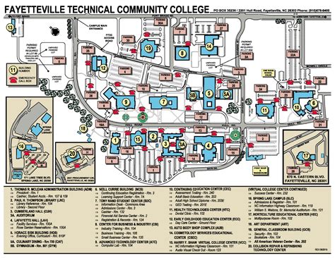 Corning Community College Campus Map Map With States