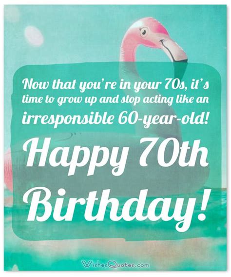 70th Birthday Wishes And Birthday Card Messages By Happy 70 Birthday