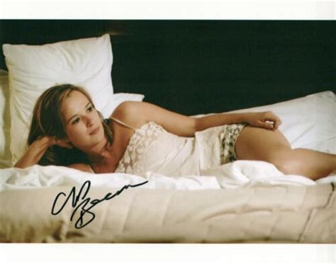 Claire Van Der Boom Glamour Shot Autographed Photo Signed X Ebay