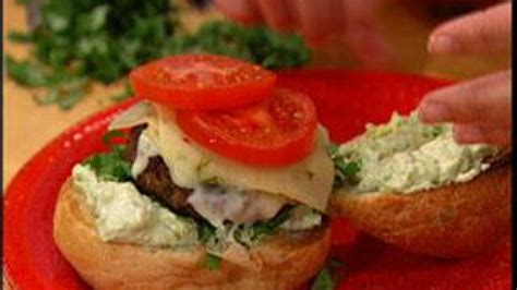 Salsa Verde Turkey Burgers Recipe Rachael Ray Show