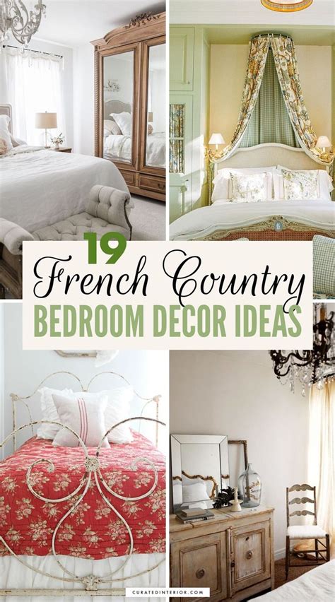40 French Country Bedrooms To Make You Swoon In 2022 French Country