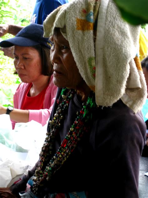 The Walking Tripod Tboli Tribe Lang Dulay And The Tnalak Weaving