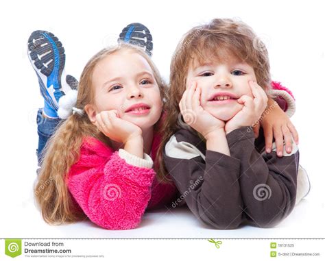 Little Boy And Girl In Love Royalty Free Stock Photo Image 16131525
