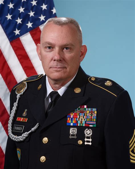 Command Sergeant Major Greg Thomsen Us Army Reserve Article View