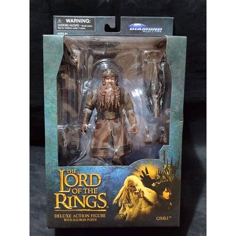 Gimli Sealed With Sauron Parts Diamond Select Toys Lord Of The Rings