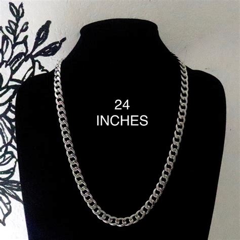 Thick Stainless Steel Curb Chain Layering Chains Thick Chains Etsy