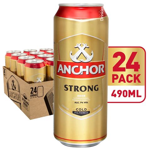 Anchor Strong Beer 490ml Bundle Of 24 Shopee Singapore
