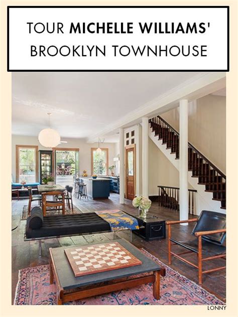 Michelle Williams Sells Brooklyn Townhouse Townhouse Interior
