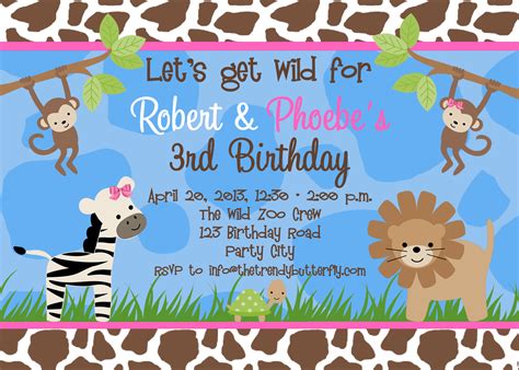 birthday party invitation templates