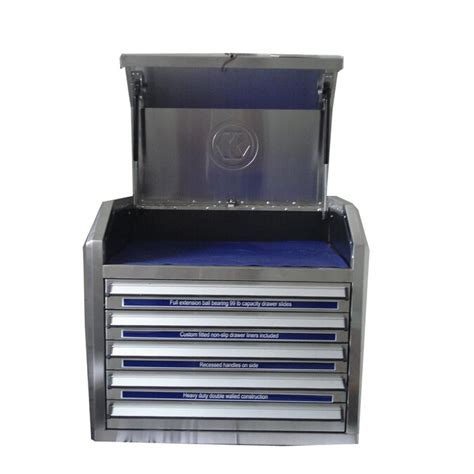 Kobalt 232 In X 27 In 5 Drawer Ball Bearing Tool Chest Stainless