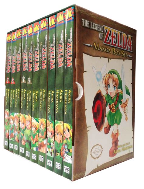 The Legend Of Zelda Complete Box Set Book By Akira Himekawa