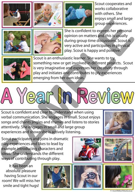 A Year In Review Aussie Childcare Network