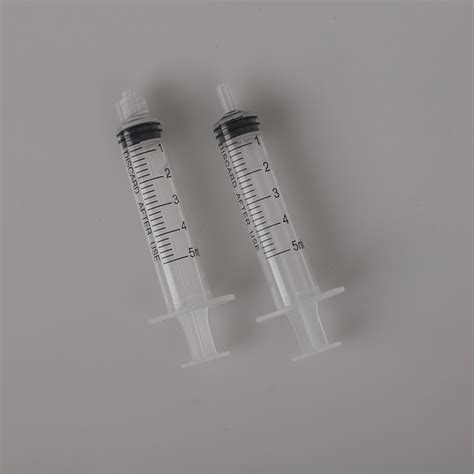 5ml Plastic Disposable Syringe 5cc Medical Injection Syringe Disposable
