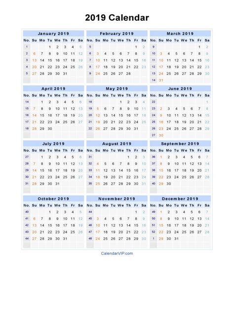 Unique Printable School Calendar 2019 2019 Free Printable Calendar