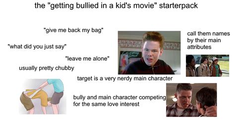 The Bully In A Kid S Movie Starterpack R Starterpacks Starter