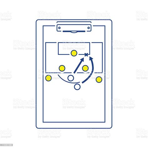 게임 계획 축구 코치 태블릿의 아이콘 코치에 대한 스톡 벡터 아트 및 기타 이미지 코치 경쟁 공 스포츠 장비 Istock
