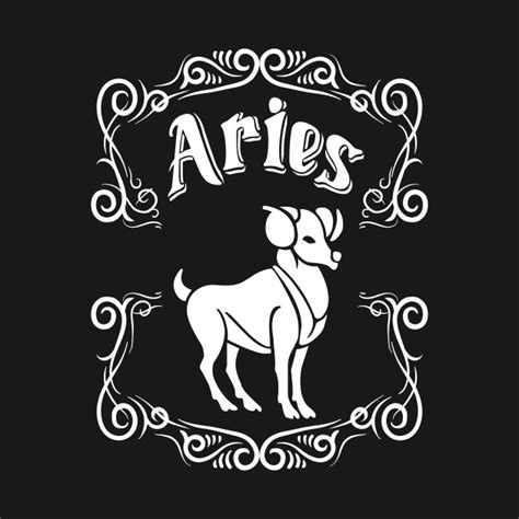 Aries Ram Zodiac Sign Aries T Shirt Teepublic