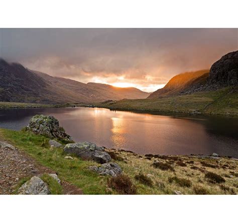 Snowdonia National Park Mountain Wall Mural Tenstickers