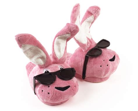 Energizer Bunny Slippers Pink Bunny Slippers