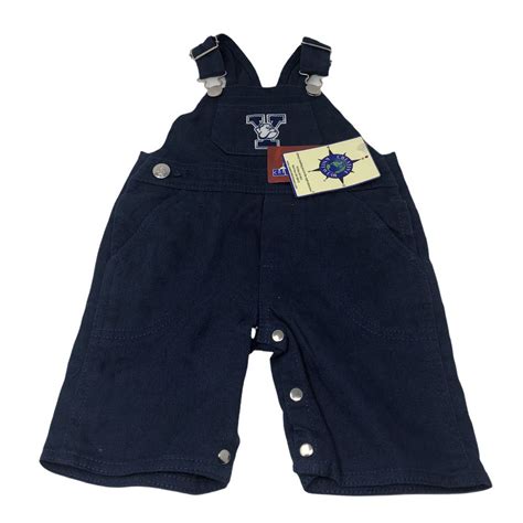 Yale University Official Collegiate Blue Overalls Baby Babes Girls Months EBay Overalls