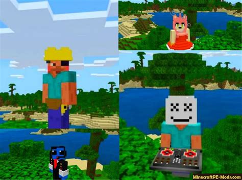 The skins that are published in this section will with each open of the village you will discover a lot of new interesting and exciting skins that you will be able to download from our site. Best Skins - Skin Packs For Minecraft PE 1.16.220, 1.16.210