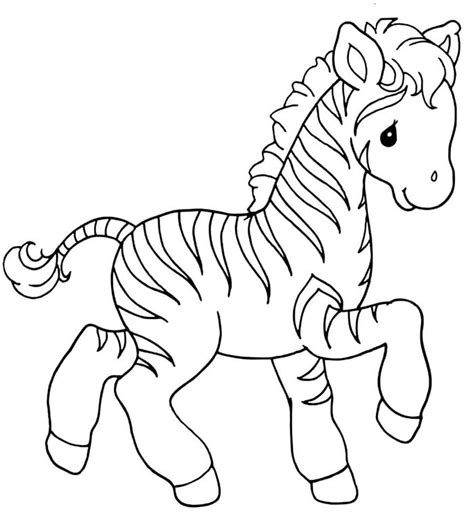Free Printable Zebra Coloring Pages For Kids Afvere