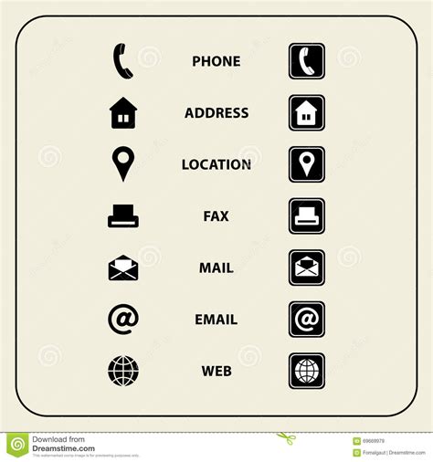 With canva's advanced editing tools, you can add borders, frames, logos, text, icons and other ingredients anywhere on your business card. Business Card Icons Vector - emmamcintyrephotography.com