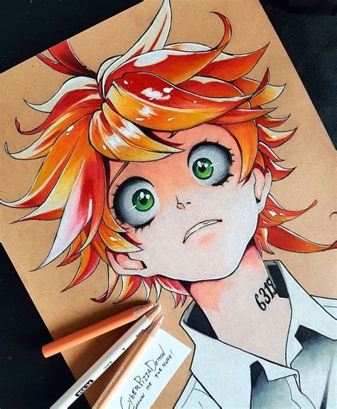 🔹 Emma The Promised Neverland 🔥 👉🏻 Draw Made By