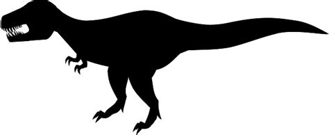 Download Tyrannosaurus Rex Silhouette Stock Illustration - Download ...