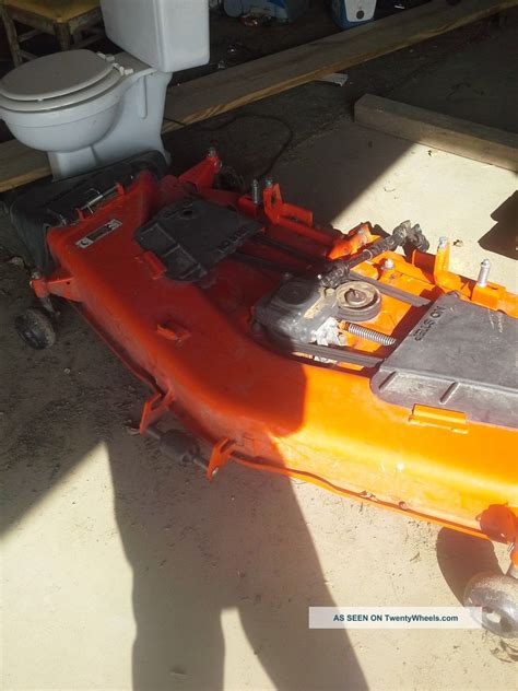 Kubota Belly Mower Deck 60 In 2014 Model 20 Hours Also 3 Point Hitch