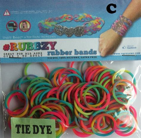 Tie Dye Rubber Bands Bracelets Diy Make Your Own Tie Dye Rubber Band
