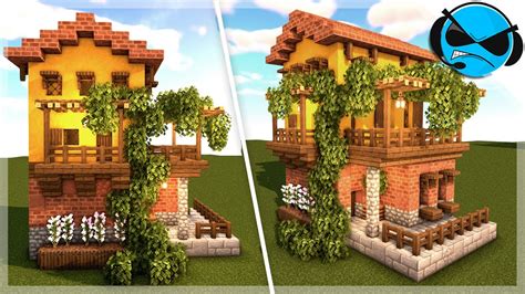 Minecraft How To Build A Spanish House Simple Survival House