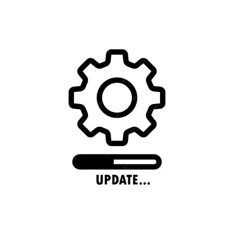 Premium Vector Update System Icon Loading Process Upgrade