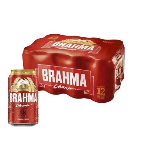 Cerveja Brahma Chopp Lata 350ml Cx 12 Un Cerveja Magazine Luiza