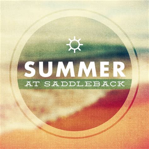 Saddleback Church Series Summer Sermons 2011