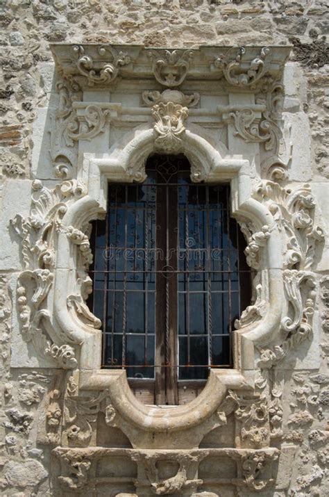 Rose Window Mission San Jose Stock Afbeelding Image Of