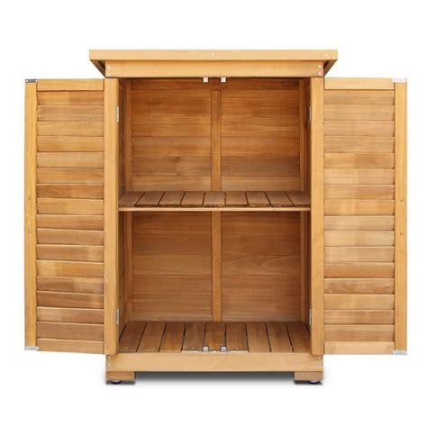 Outdoor Wooden Storage Cabinet Green Thumb Shop Afterpay