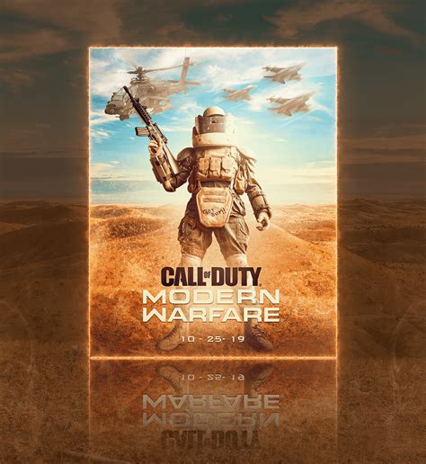 Modern Warfare Poster On Behance