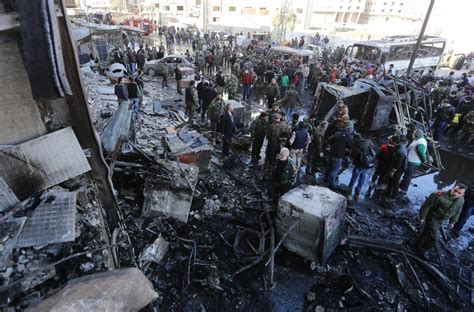 Syria Peace Talks Inch Ahead As Bombings Near Damascus Continue The