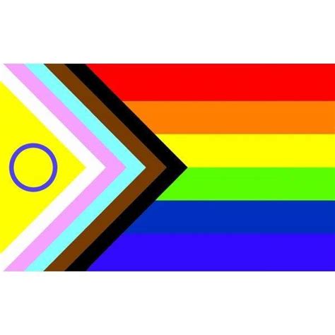 Intersex Progress Pride Flag Lgbtq Pride Flags And Flagpoles